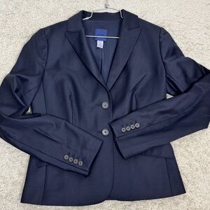 J. Crew Navy Blazer size 8T